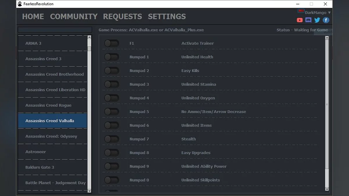 Assassin's Creed Valhalla — Трейнер (+14) [Latest UPLAY, UPLAY+]