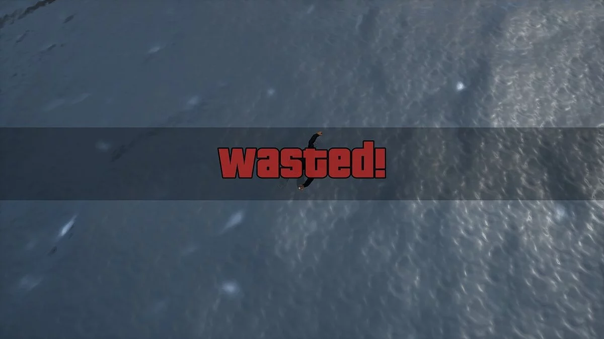 GTA: The Trilogy – The Definitive Edition — Улучшенная надпись Wasted!