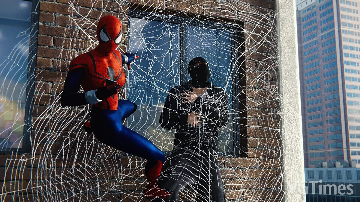Marvel's Spider-Man Remastered — Реалистичная паутина