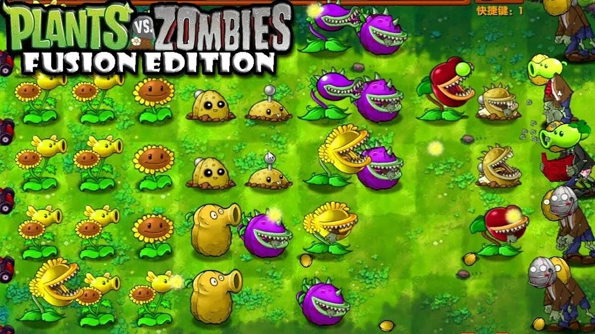 Plants vs. Zombies — Мод Plants vs Zombies Fusion Edition (v3.7) [ПК и Android]