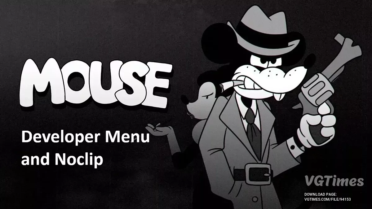 MOUSE: P.I. For Hire — Меню отладки и режим полёта (noclip)