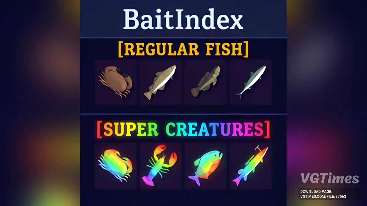 How to Fish — BaitIndex [v1.0.50] — энциклопедия наживок, журнал приманок и 3D-просмотр рыб