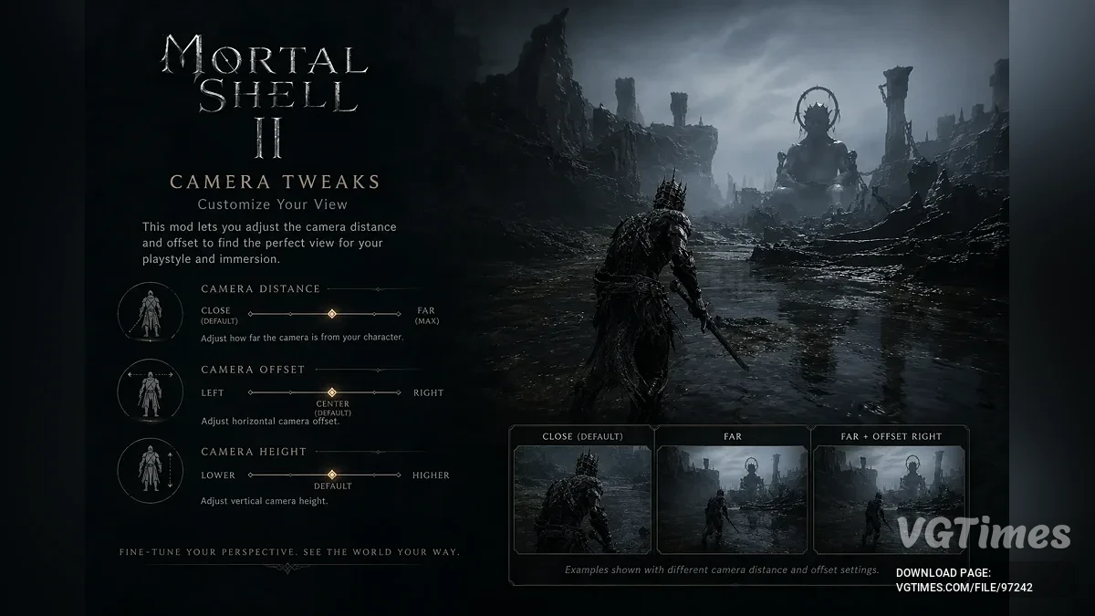 Mortal Shell 2 — Иммерсивный спринт и настройка камеры