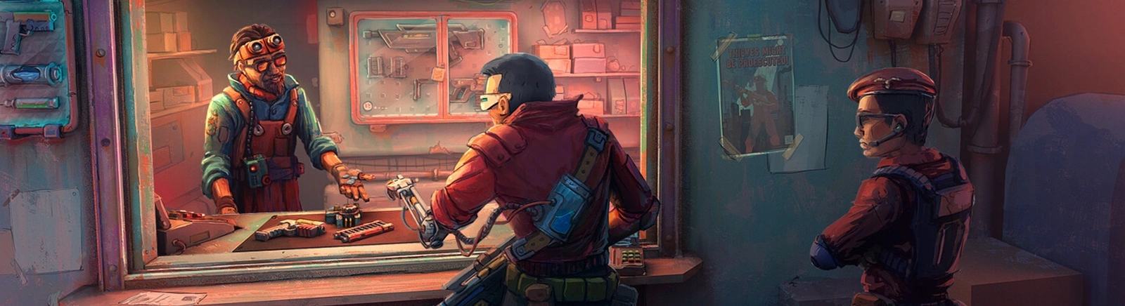Probably Stolen - Cyberpunk Shopkeeper Sim - обложка игры