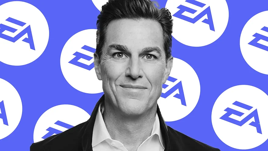 Эндрю Уилсон на фоне EA