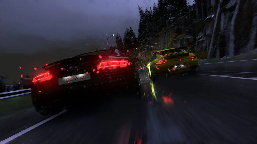 Гонка Audi R8 в Driveclub