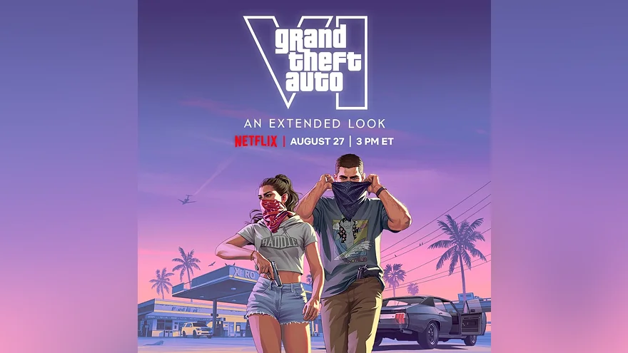 Постер GTA 6 от Netflix