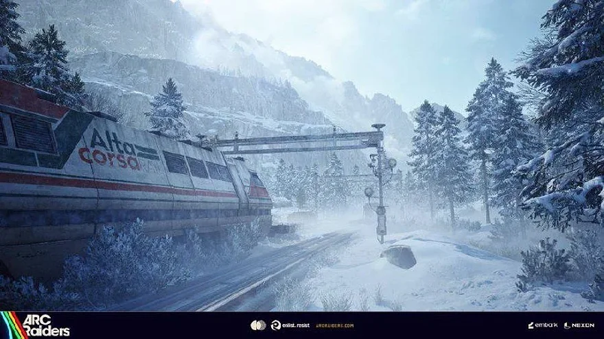 Заснеженная трасса Alta Corso