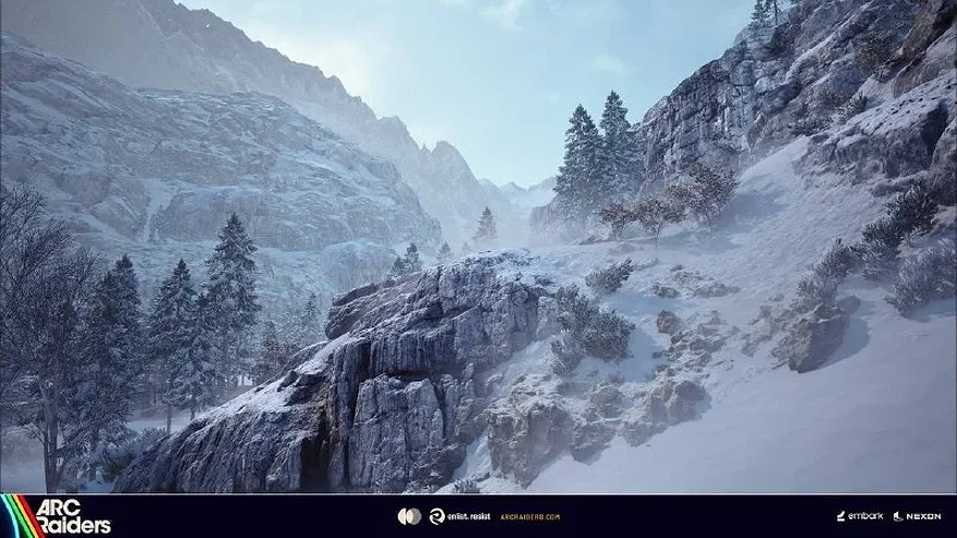 Заснеженный горный биом ARC Raiders