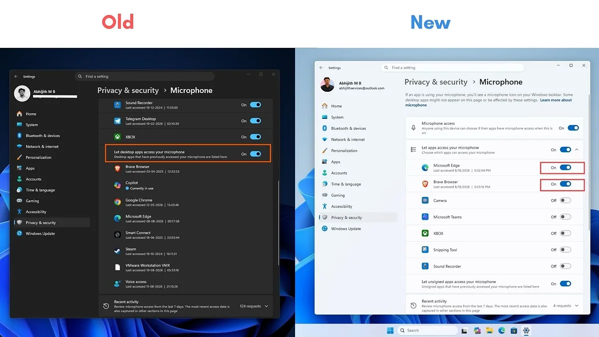 Новая система разрешений в Windows 11
