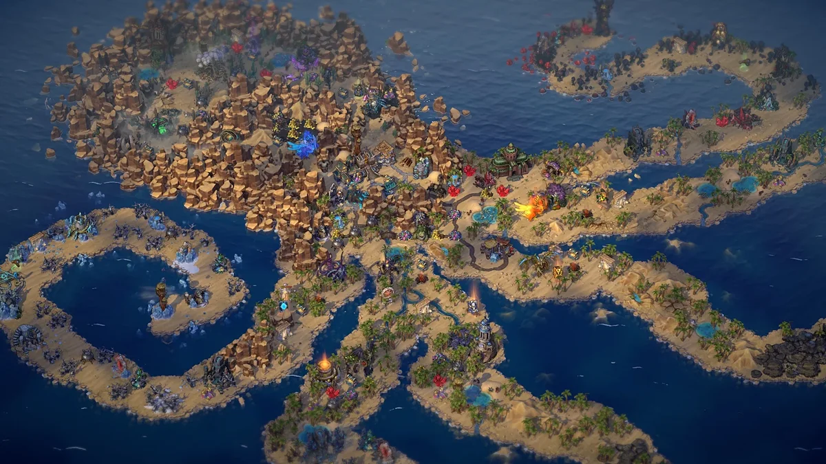 Скриншот Heroes of Might & Magic: Olden Era — «Таинственный остров»