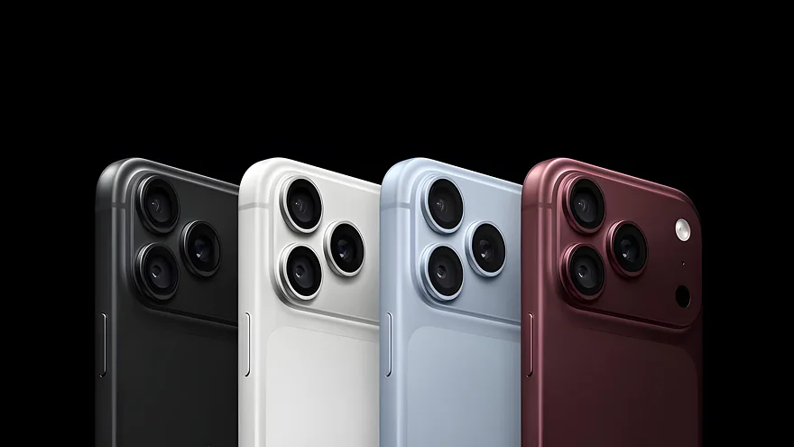 Четыре iPhone 18 Pro в разных цветах