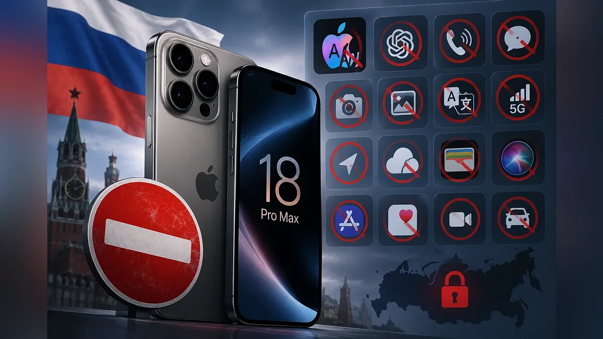 iPhone 18 Pro Max в России с ограничениями