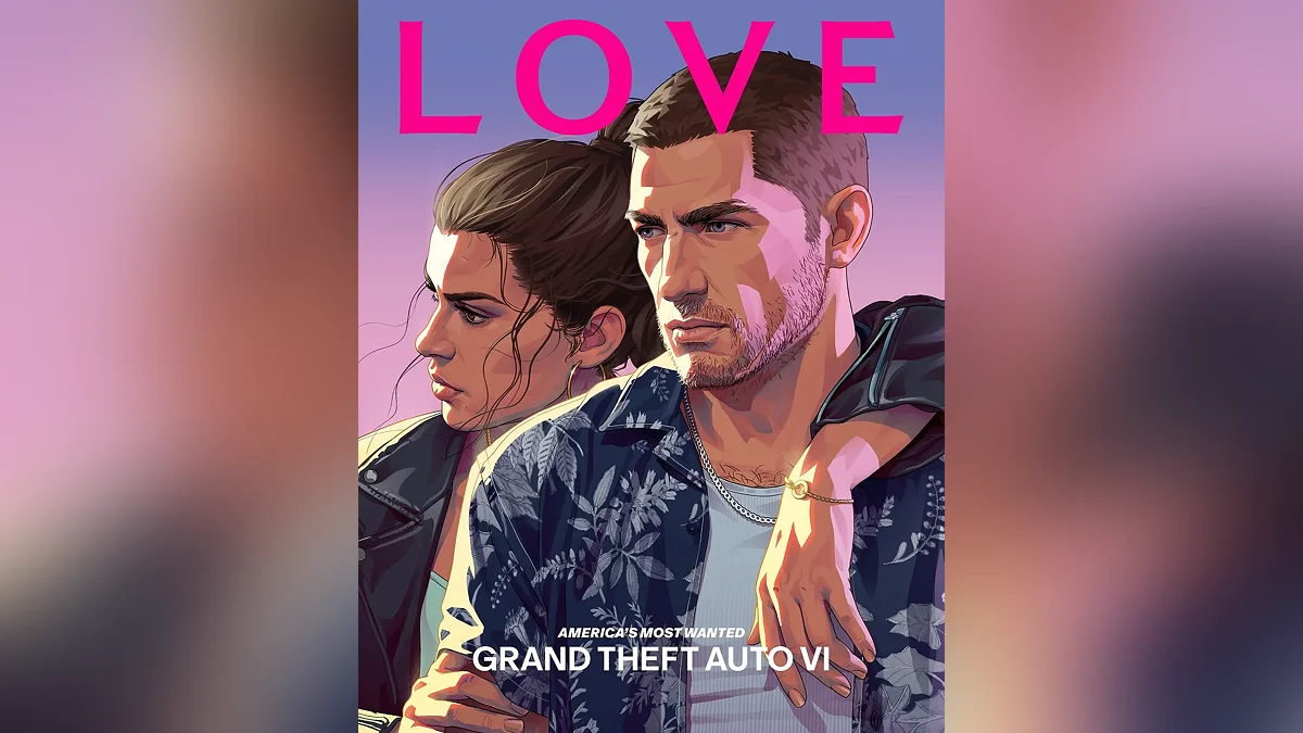 Лусия и Джейсон на обложке 27-го выпуска журнала LOVE