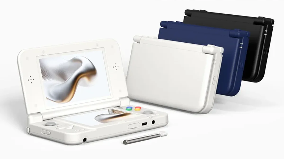 Двухэкранная портативка в стиле Nintendo 3DS выйдет в декабре — дороже оригинала и без 3D