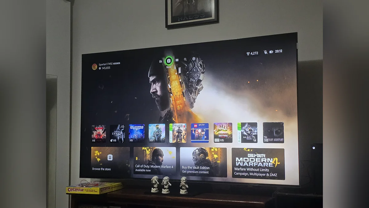 Реклама Call of Duty: Modern Warfare 4 на Xbox