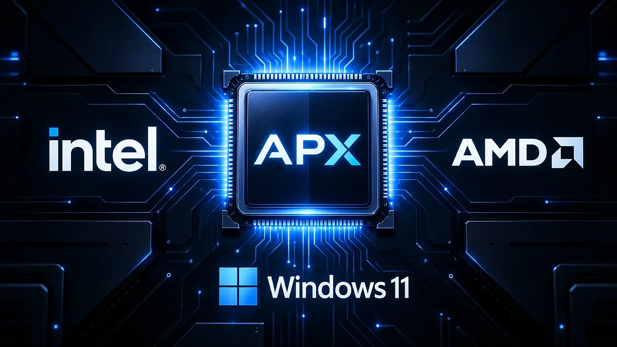 Windows 11 готовят к поддержке Intel APX